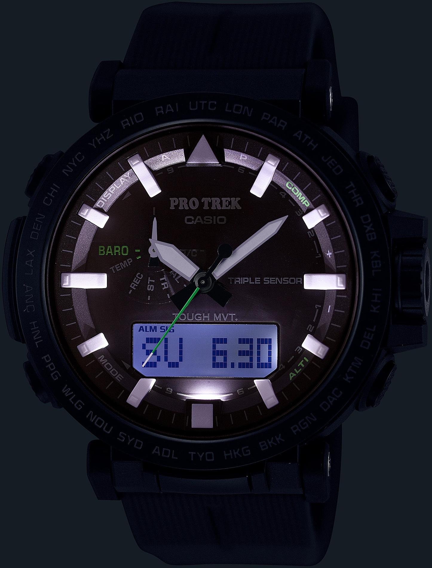 ProTrek PRW-6621Y-1ER ProTrek sportowy zegarek czarny - miniatura 9
