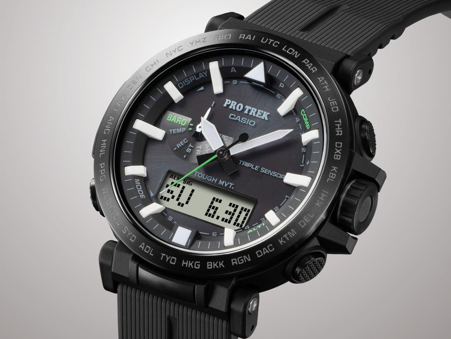 ProTrek PRW-6621Y-1ER zegarek męski sportowy ProTrek pasek - miniatura 11
