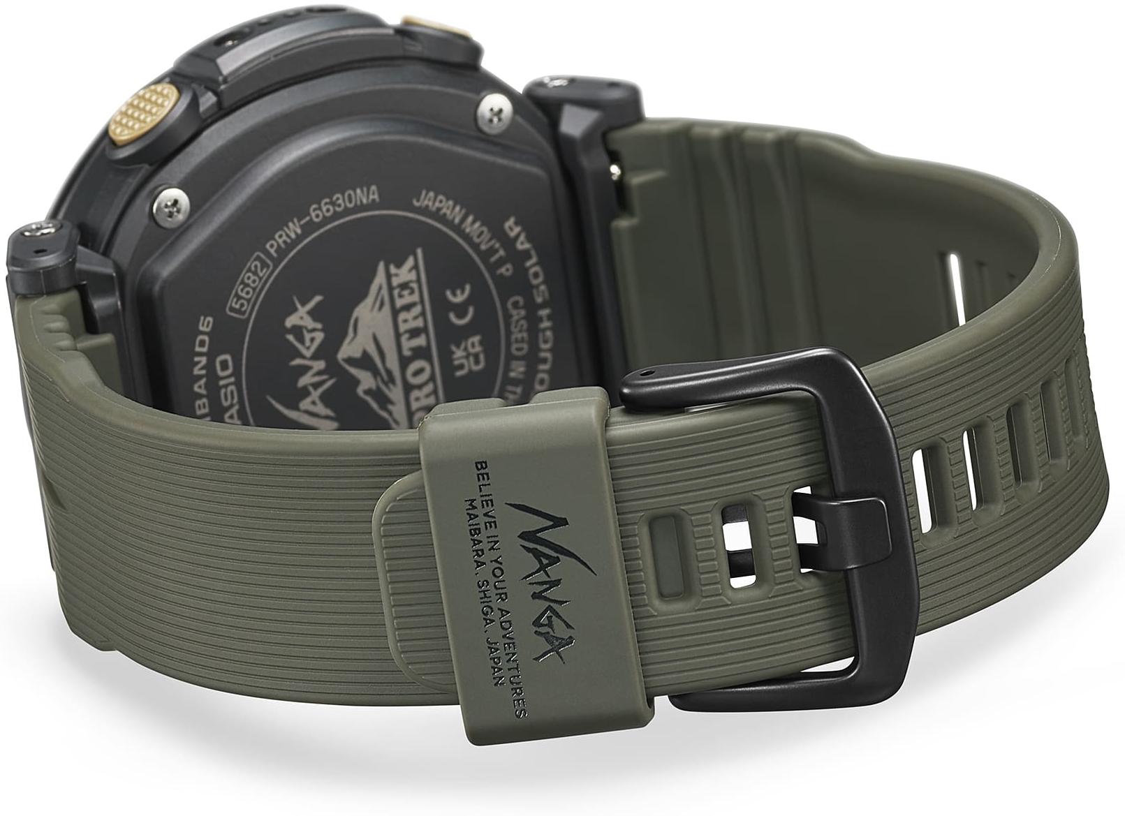 ProTrek PRW-6630NA-1A3ER zegarek czarny sportowy ProTrek pasek - miniatura 7