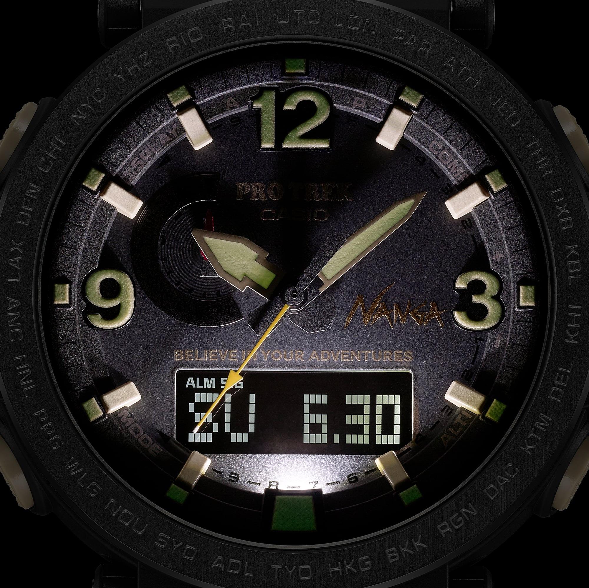 ProTrek PRW-6630NA-1A3ER zegarek czarny sportowy ProTrek pasek - miniatura 9
