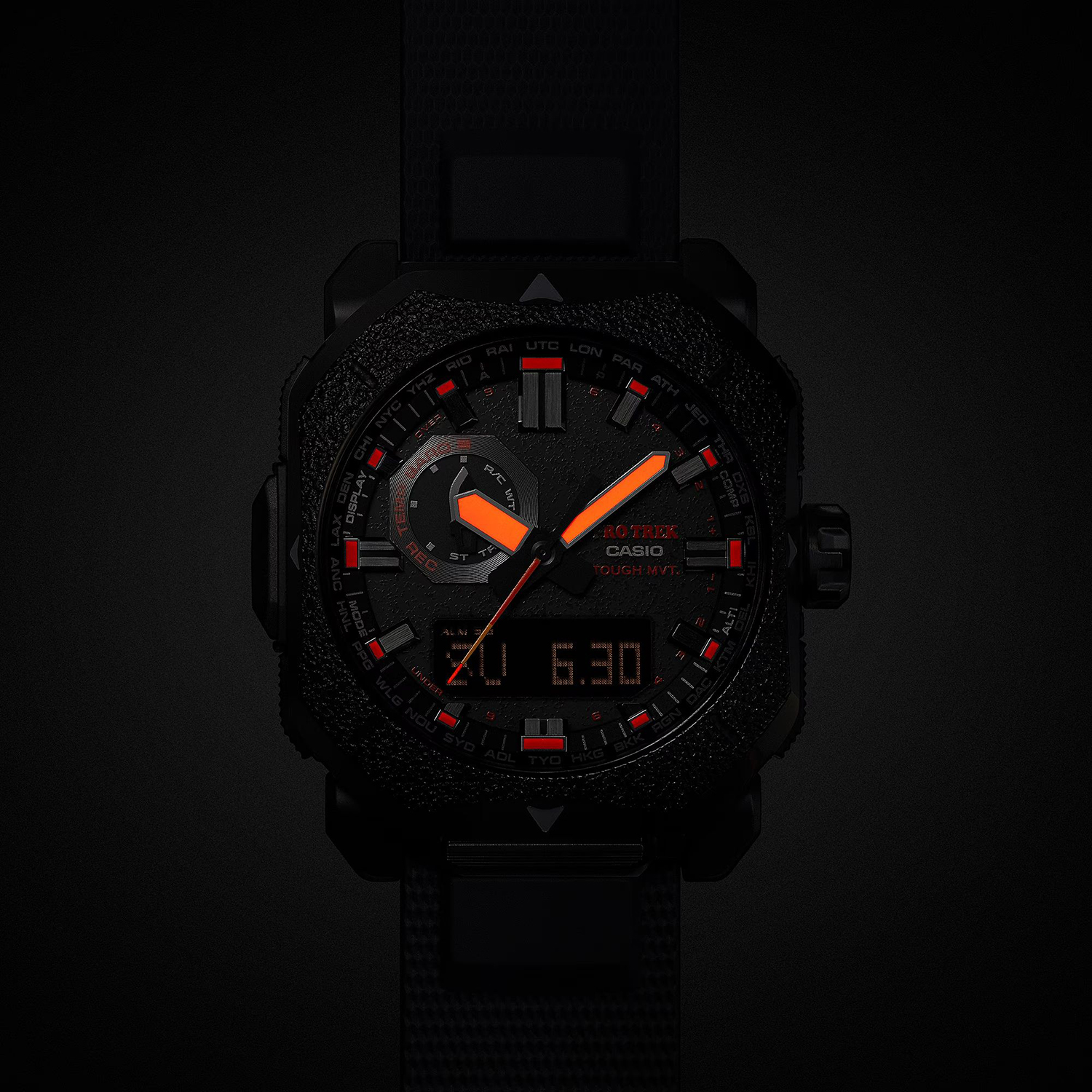 ProTrek PRW-6900BF-1ER zegarek męski sportowy ProTrek pasek - miniatura 10