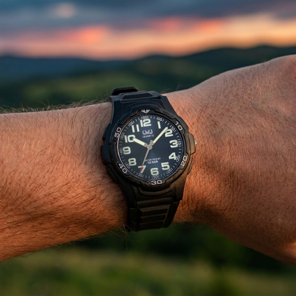 QQ VP84-003 zegarek sportowy Męskie