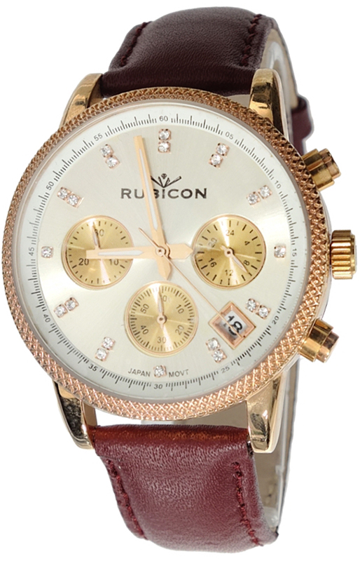 Rubicon RNBD06 Różowe zloto RBN176-POWYSTAWOWY