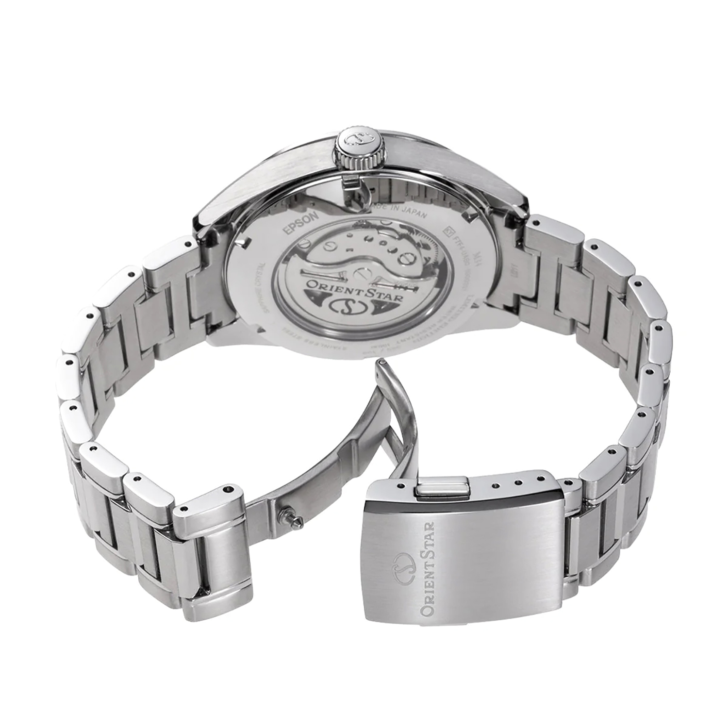 RK-BY0006A00B zegarek srebrny elegancki M Collection bransoleta - miniatura 5