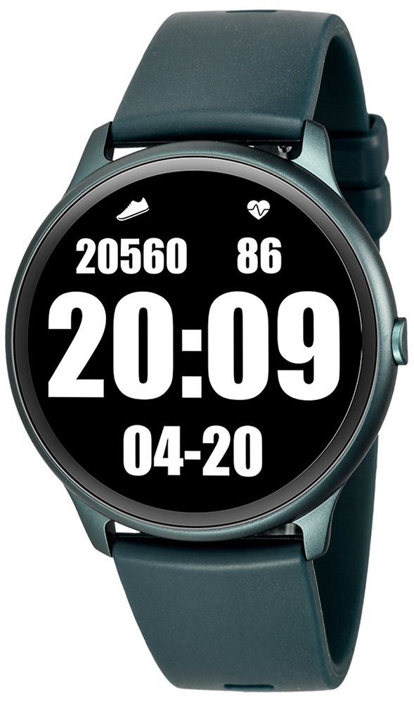 Rubicon Smartwatch Rubicon RNCE61 zielony AMOLED RNCE61DIBX05AX