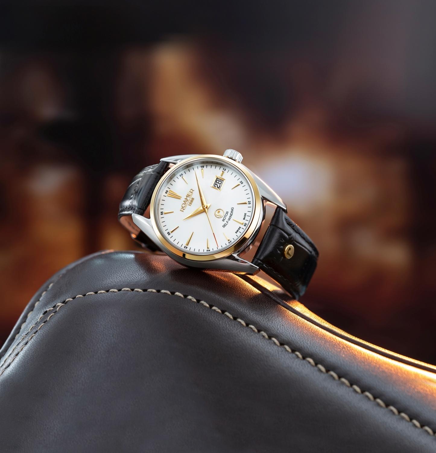 Roamer 210633 47 25 02 męski zegarek Searock pasek - miniatura 4