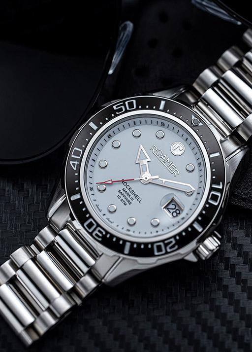 Roamer 220660 41 25 20 zegarek męski Rockshell Mark III - miniatura 2