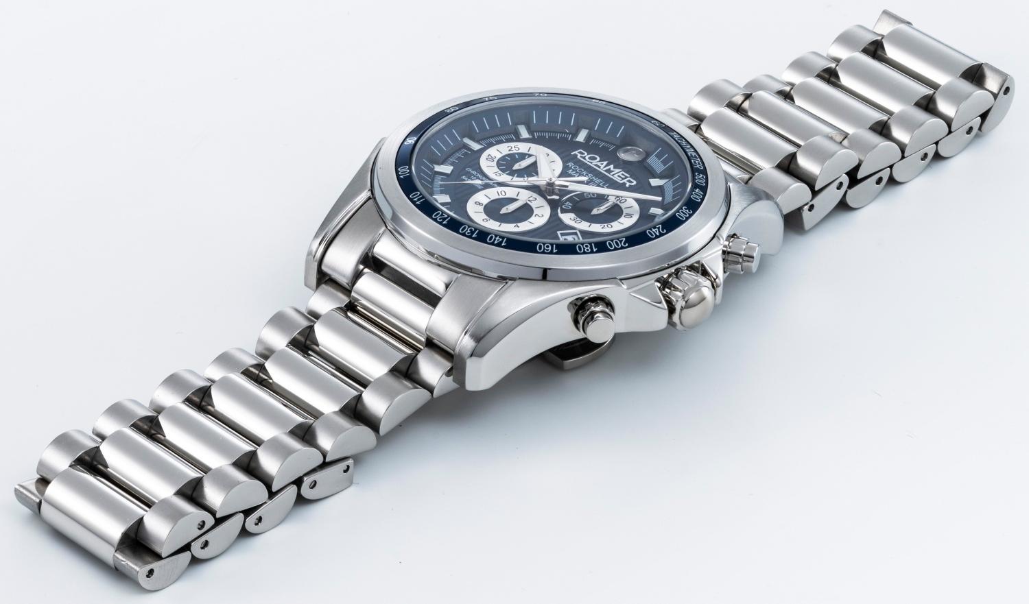 Roamer 220837 41 45 20 zegarek męski Rockshell Mark III - miniatura 2