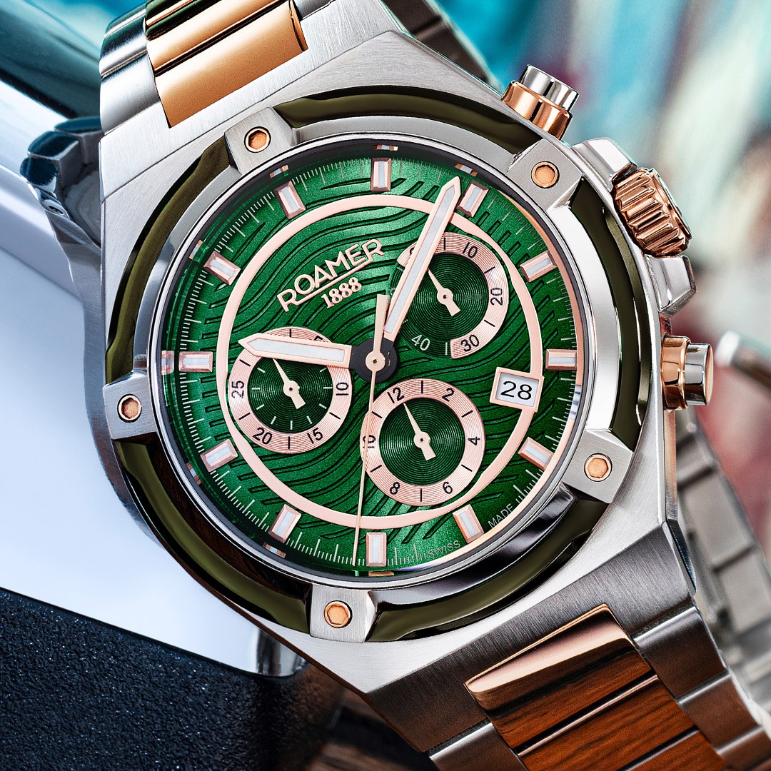 Roamer 221837 49 75 20 zegarek sportowy Tempomaster Chrono - miniatura 4