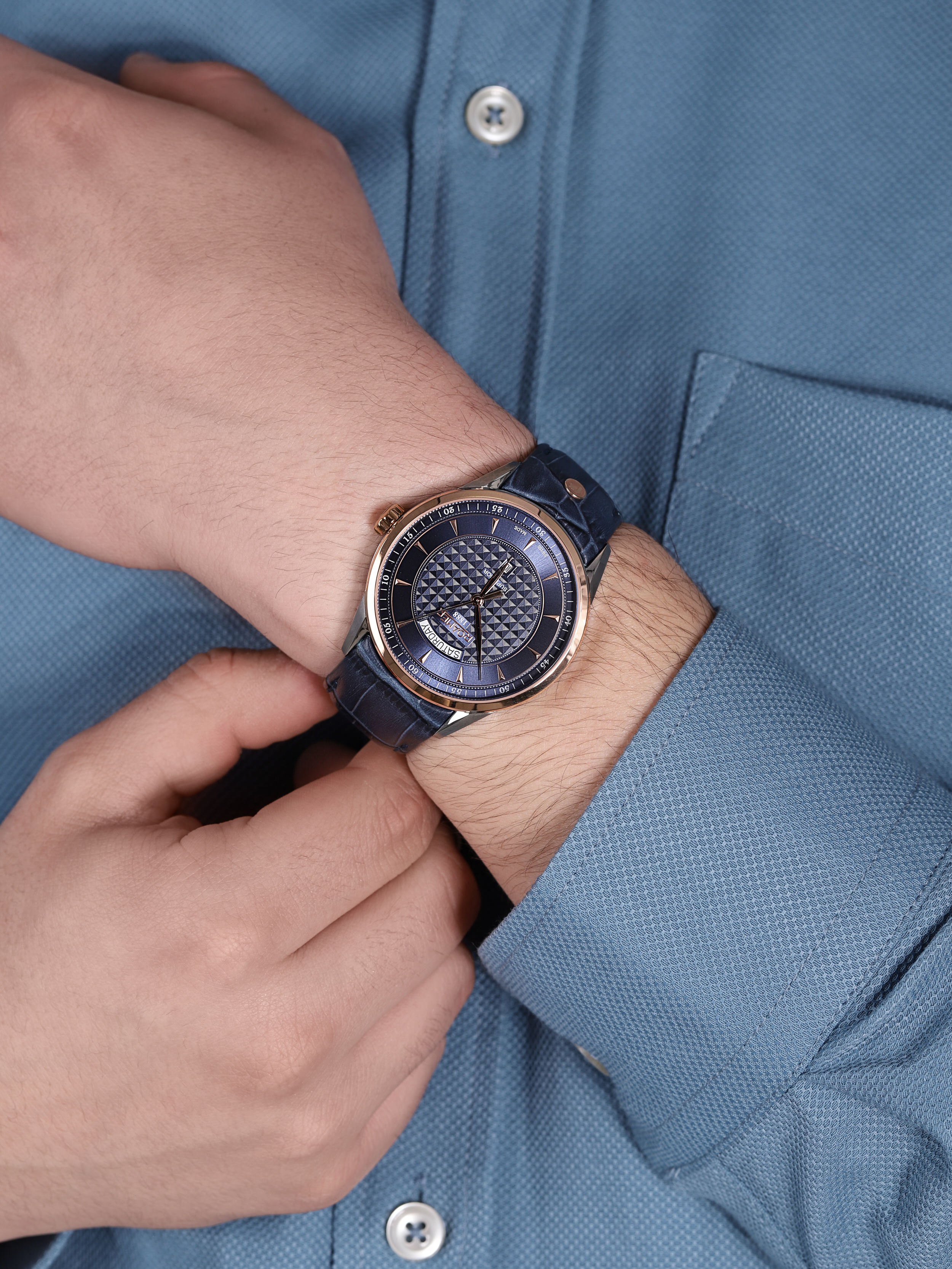 Roamer 508293.49.45.05 zegarek klasyczny Superior - miniatura 3