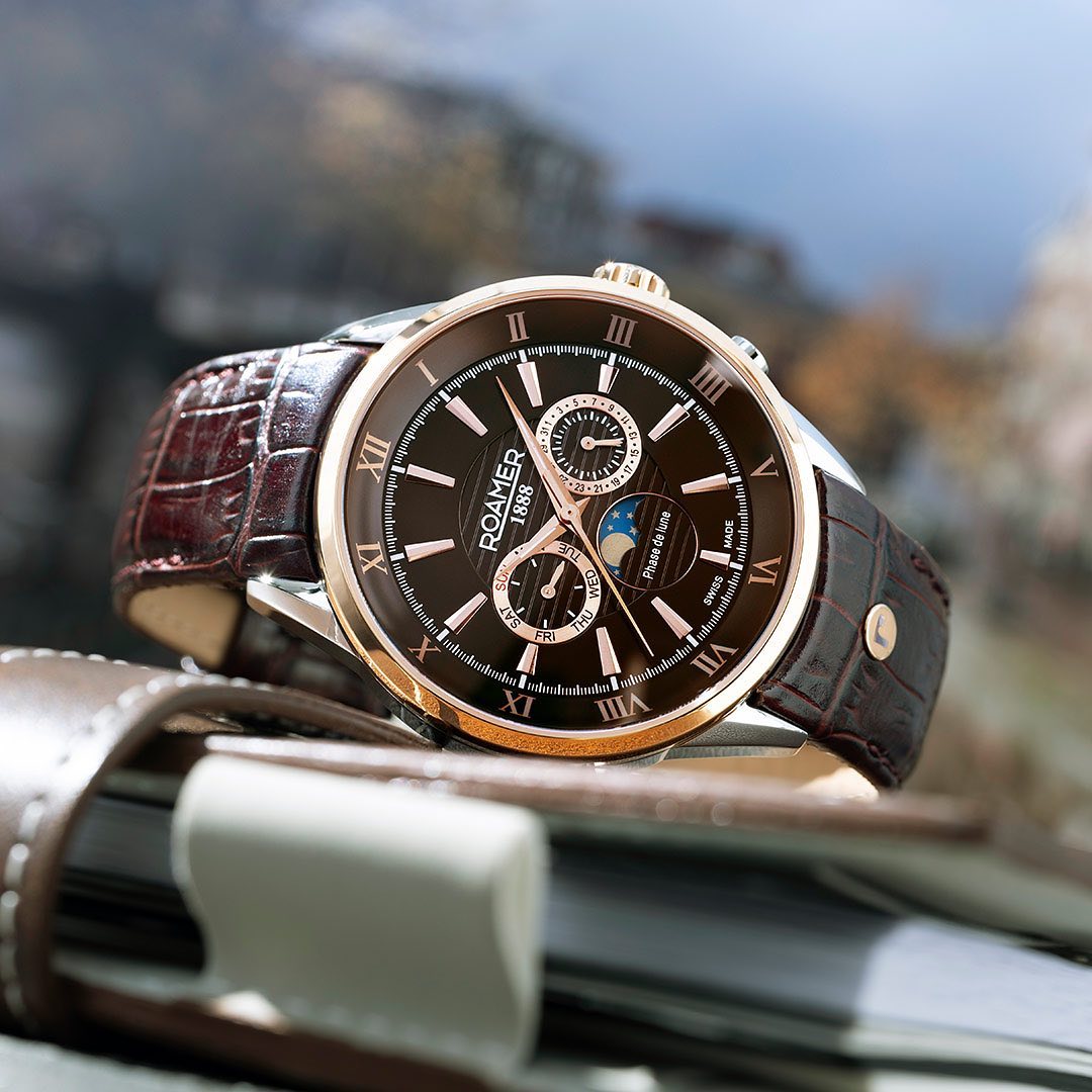 Roamer 508821.47.63.05 zegarek klasyczny Superior - miniatura 4