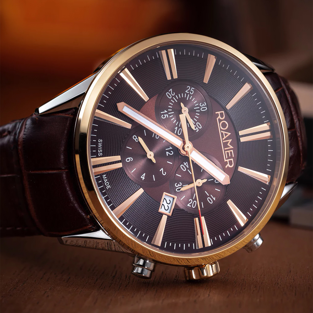 Roamer 508837 41 65 05 zegarek elegancki Superior - miniatura 3