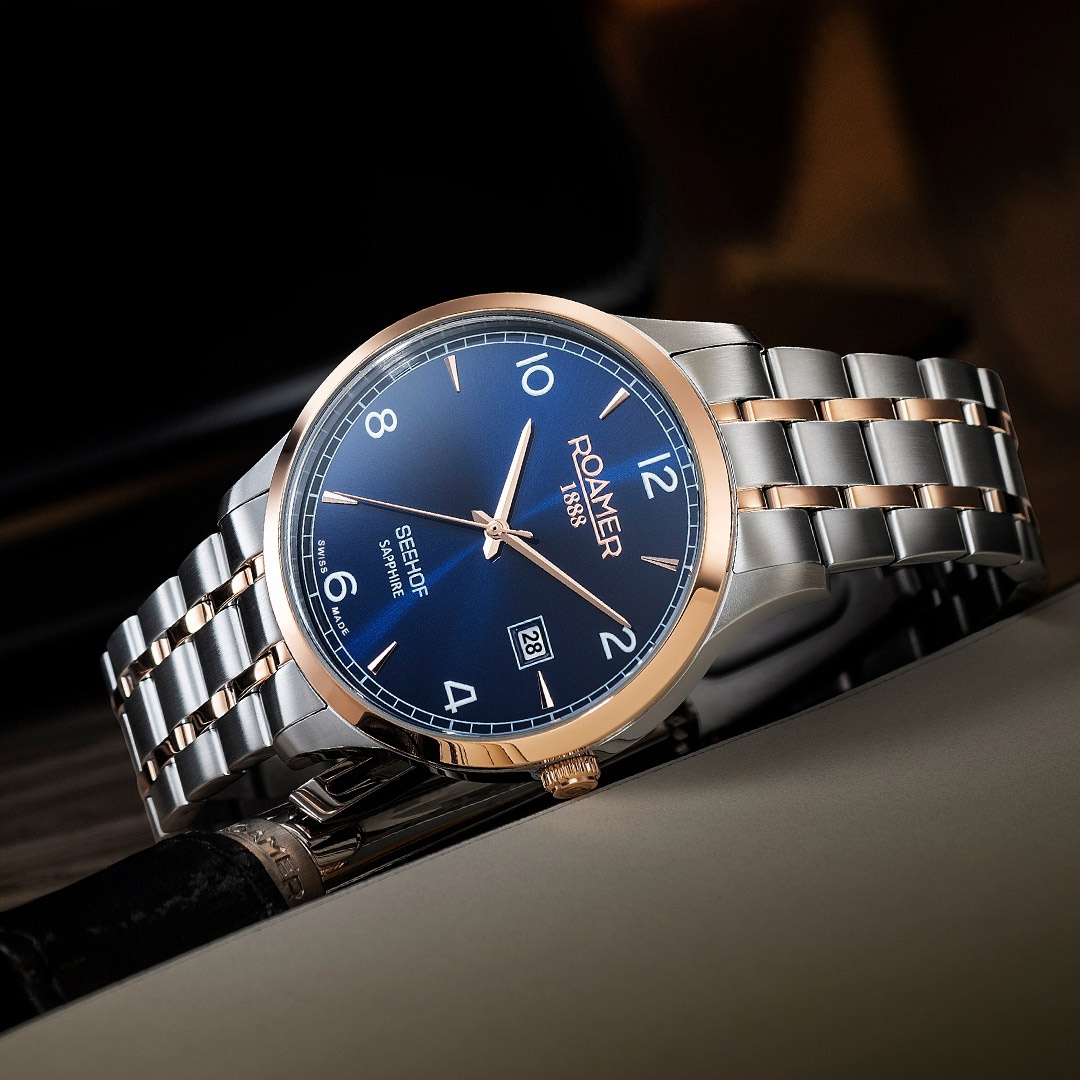 Roamer 509833 49 44 20 zegarek męski Seehof - miniatura 2
