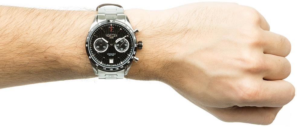Roamer 510902 41 54 50 zegarek męski Superior - miniatura 2