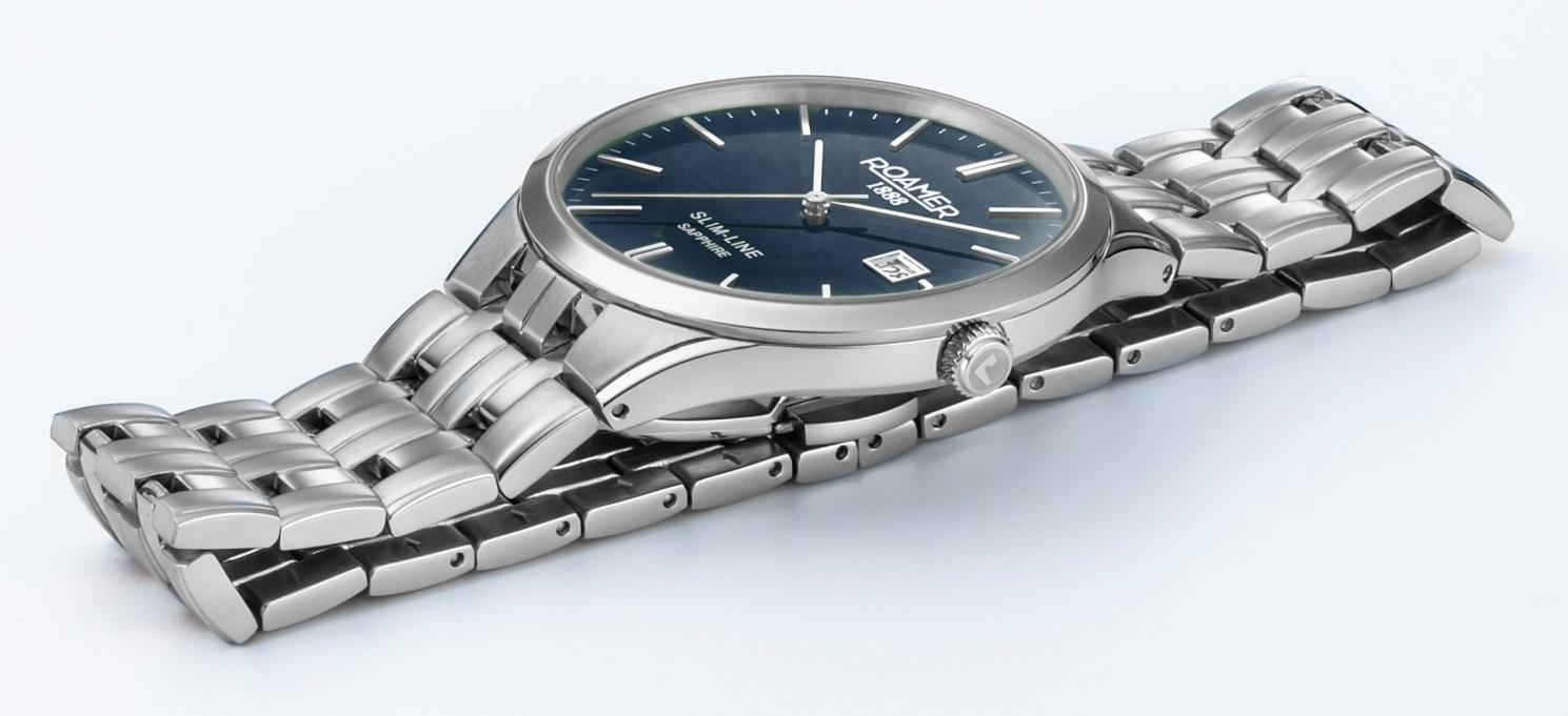Roamer 512833 41 45 20 zegarek męski Slim-Line