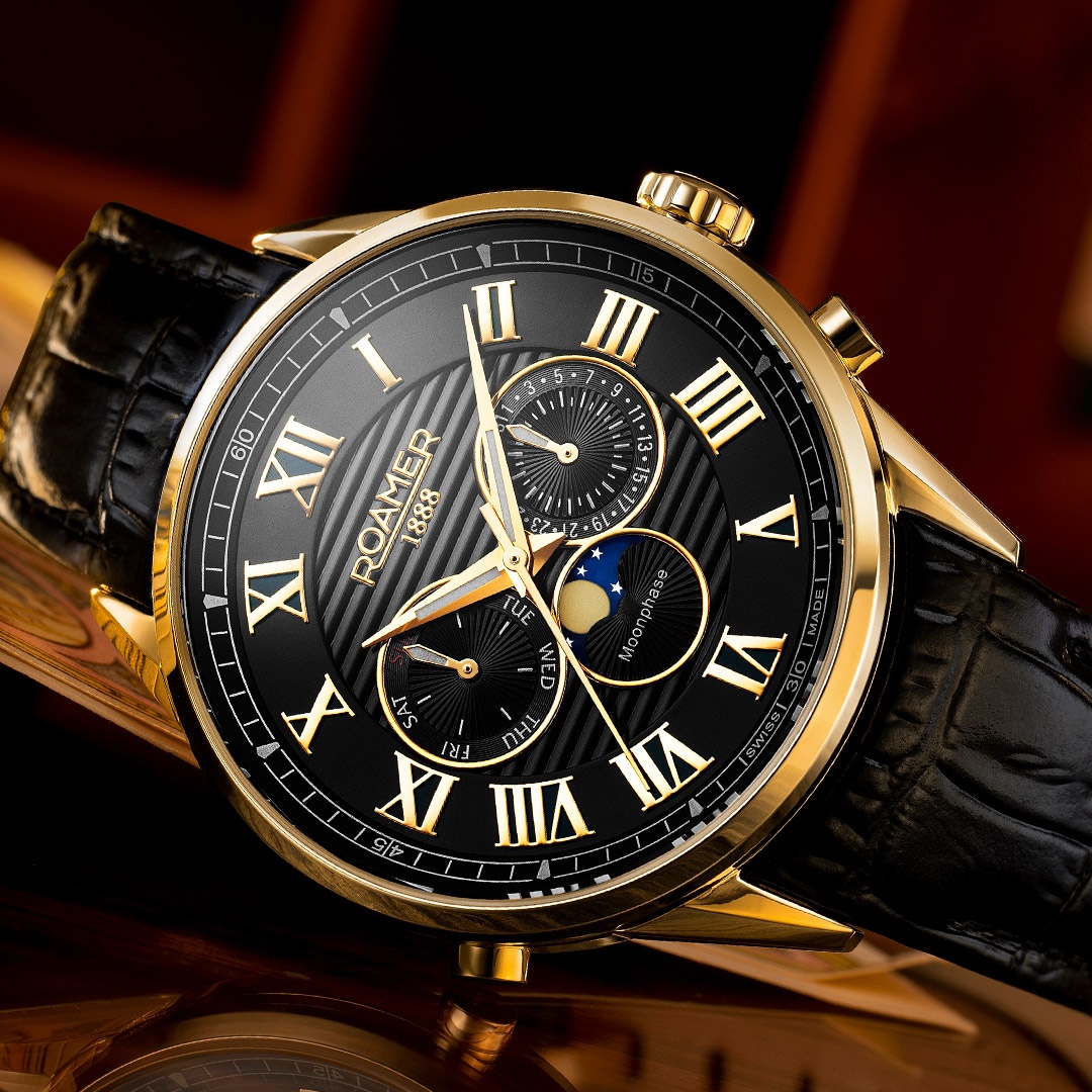 Roamer 513821 48 85 05 zegarek klasyczny Superior