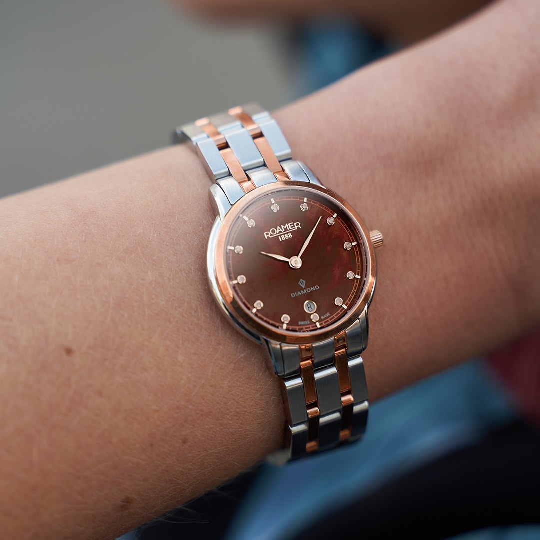 Roamer 515811 49 09 50 zegarek klasyczny Classic Line - miniatura 2