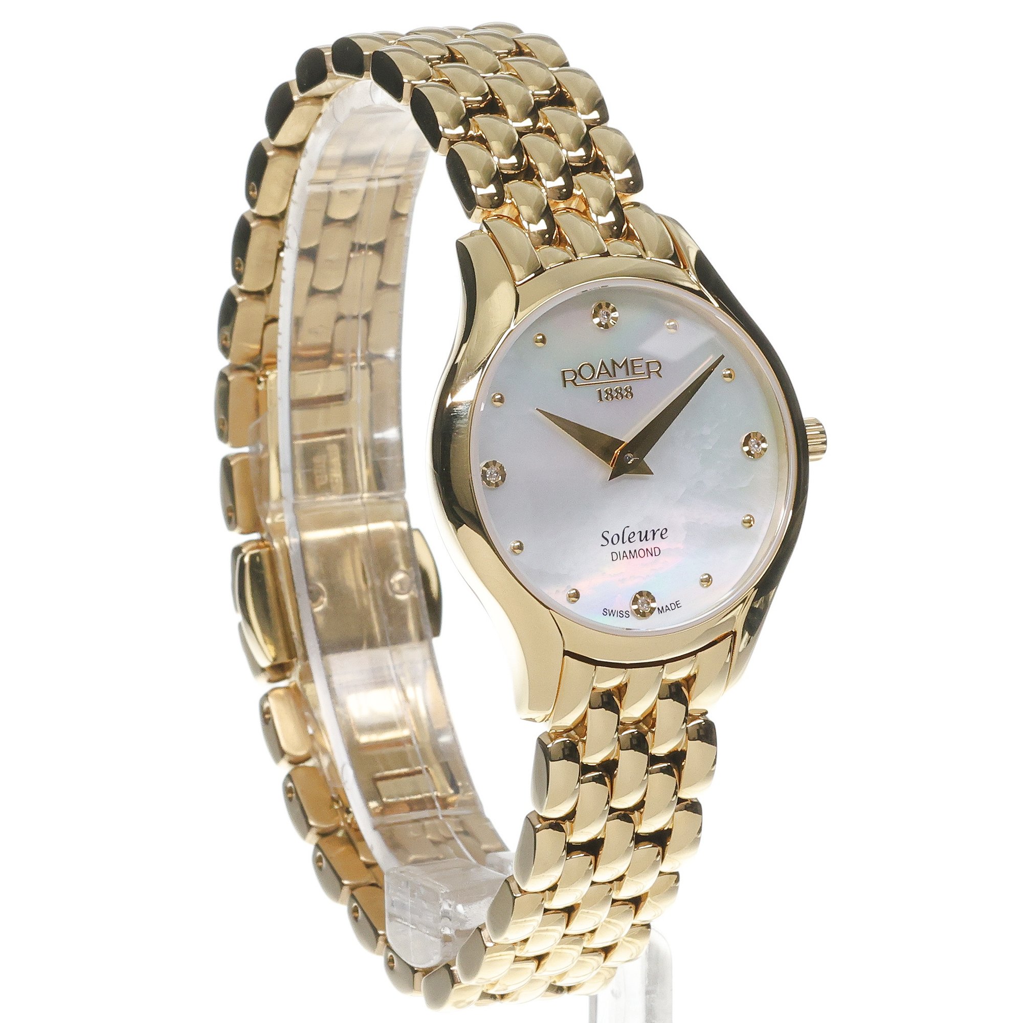Roamer 547857 48 25 50 Soleure Soleure Diamond zegarek damski elegancki szafirowe