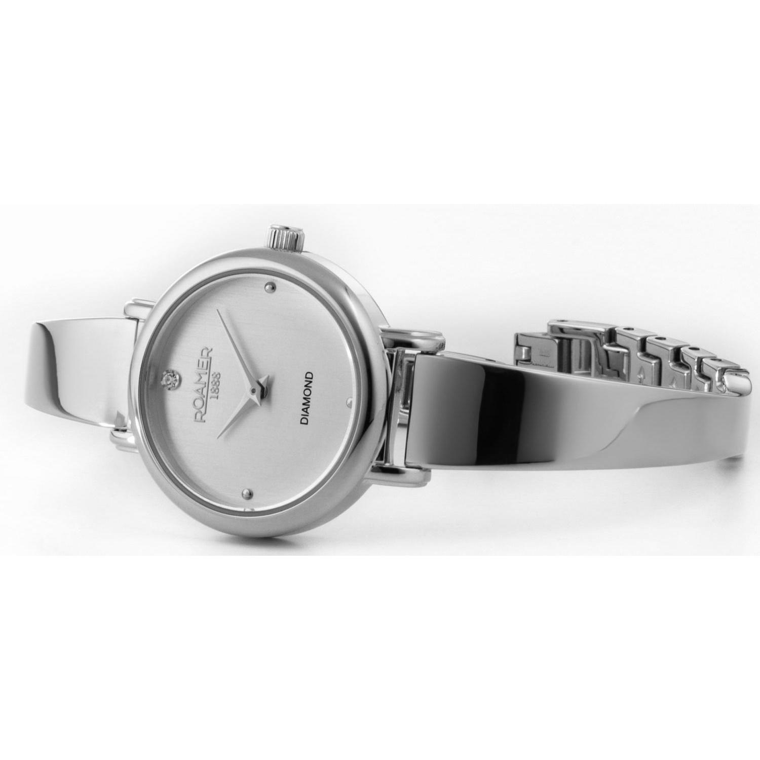 Roamer 548845 41 15 50 damski zegarek Elegance Diamond bransoleta - miniatura 2