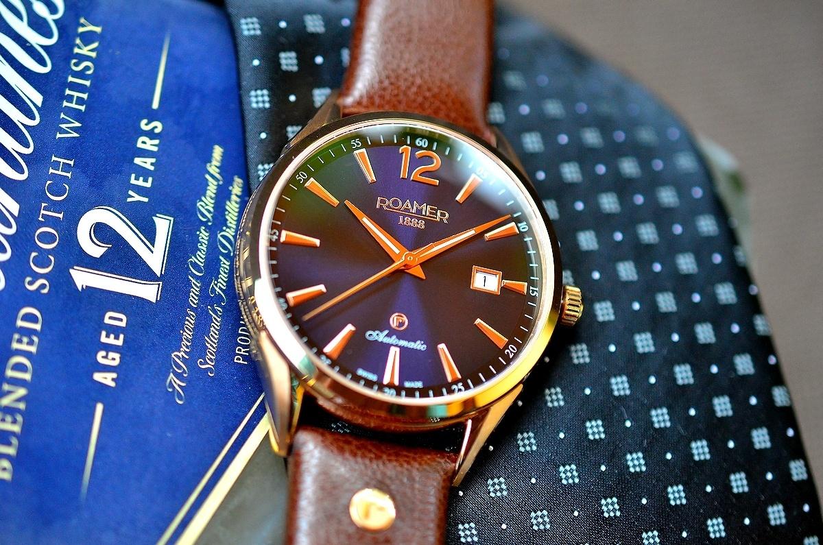 Roamer 550660 49 45 05 zegarek męski Classic Line - miniatura 2
