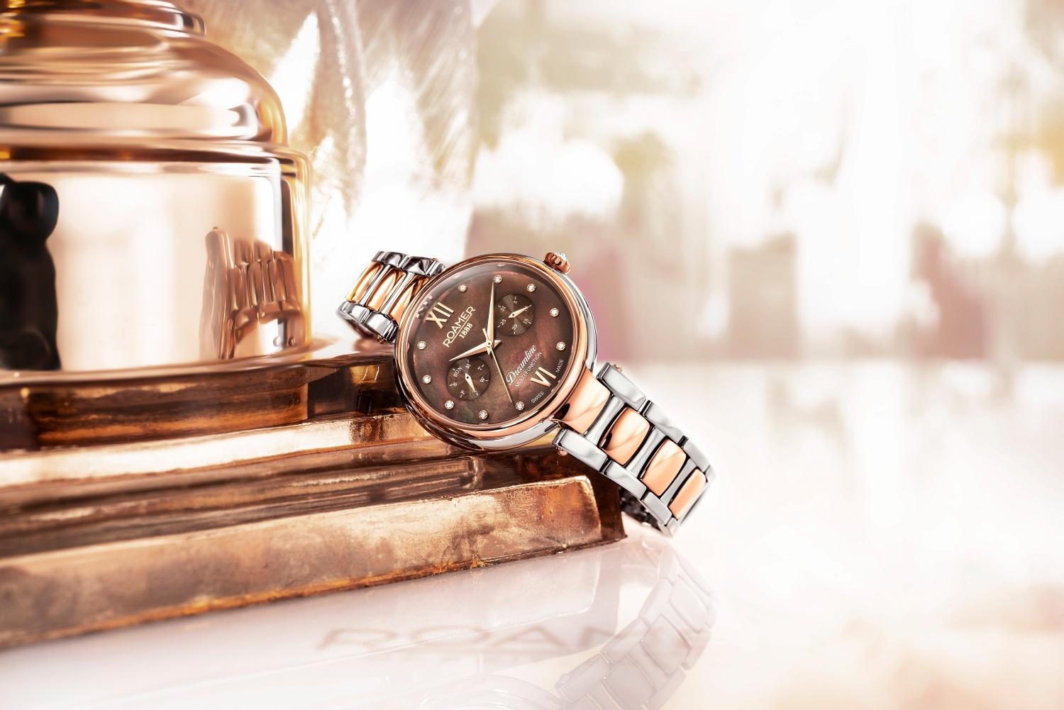 Roamer 600821 47 69 50 zegarek damski Dreamline - miniatura 2