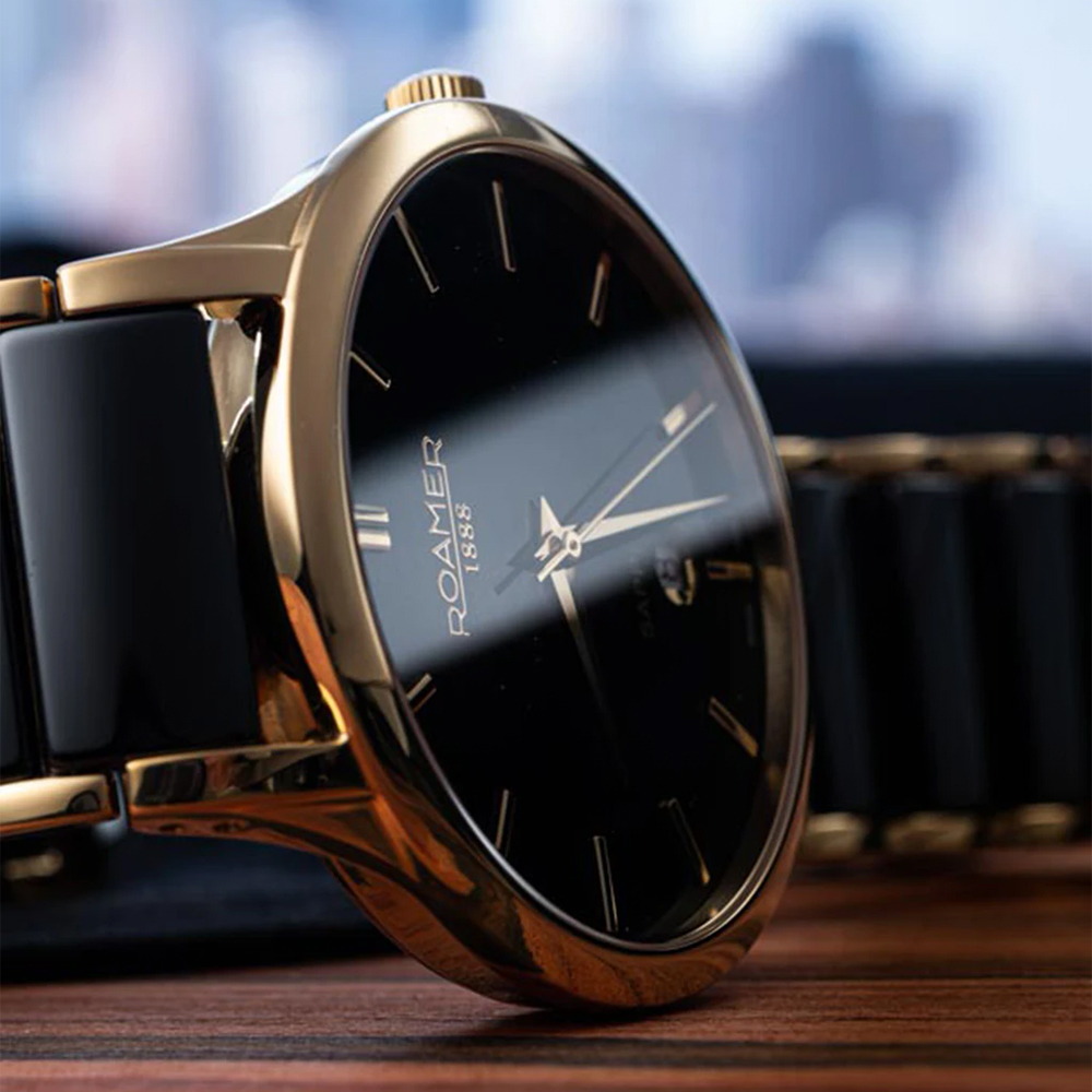 Roamer 657833 49 55 60 zegarek klasyczny Ceraline - miniatura 3