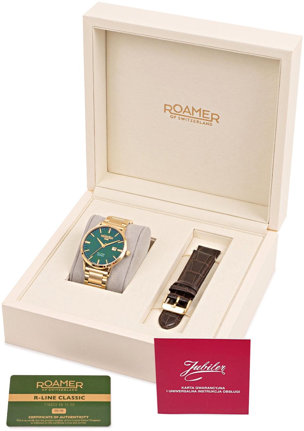 Roamer 718833 48 75 20 zegarek klasyczny R-Line - miniatura 4
