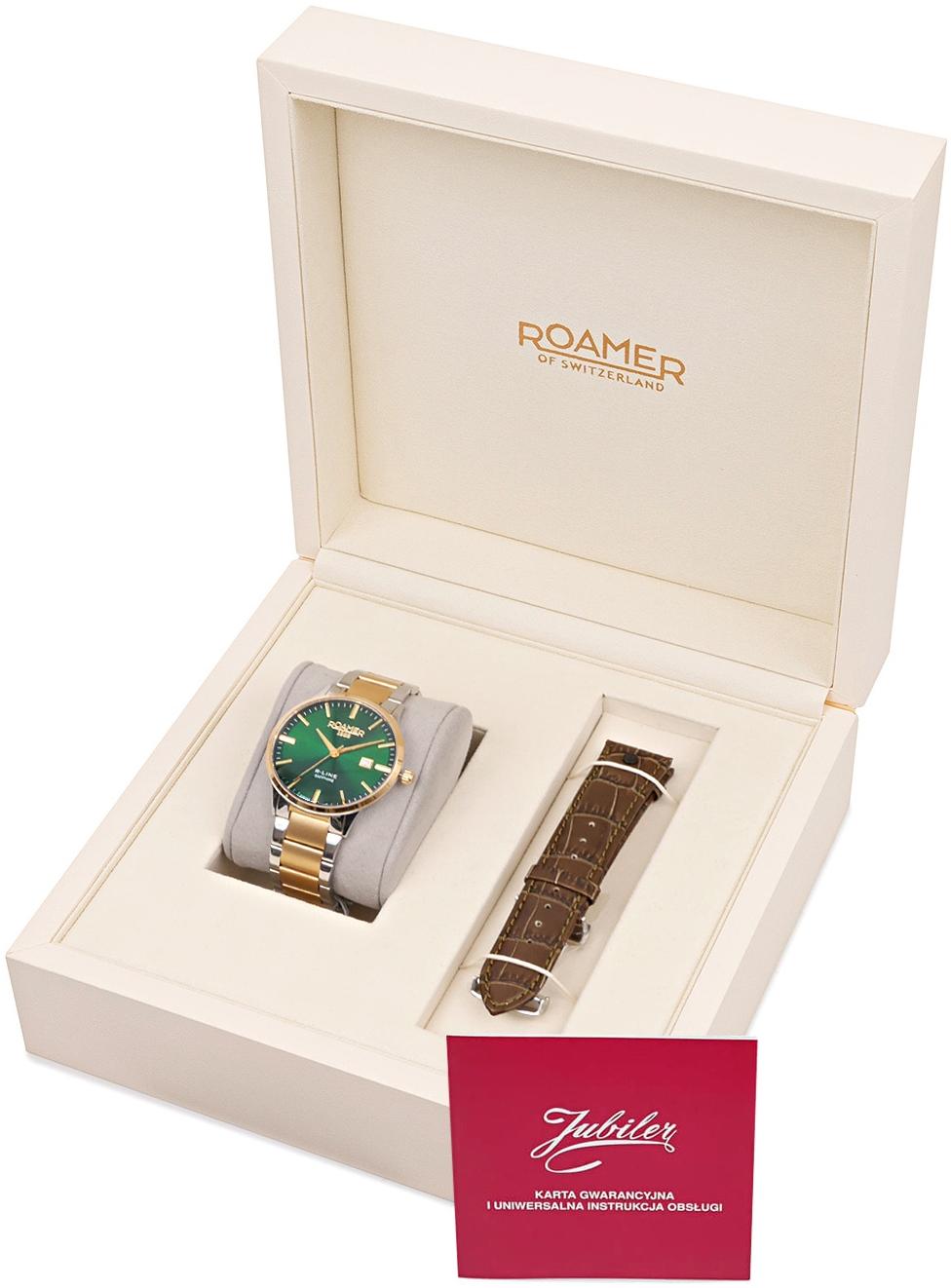 Roamer 718833 48 75 70SET zegarek klasyczny R-Line - miniatura 4