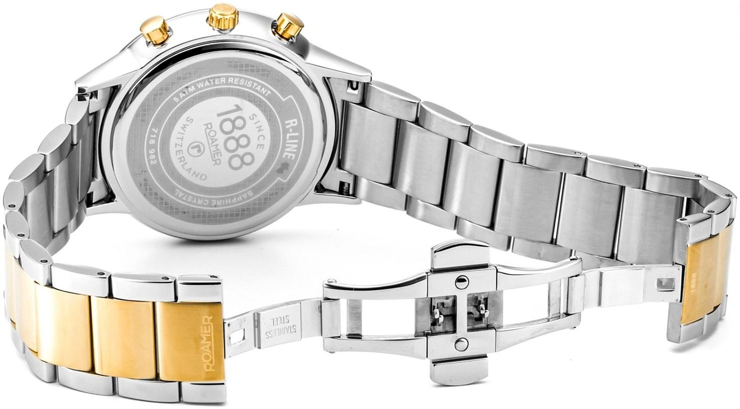 Roamer 718982 48 75 70 męski zegarek R-Line bransoleta - miniatura 3