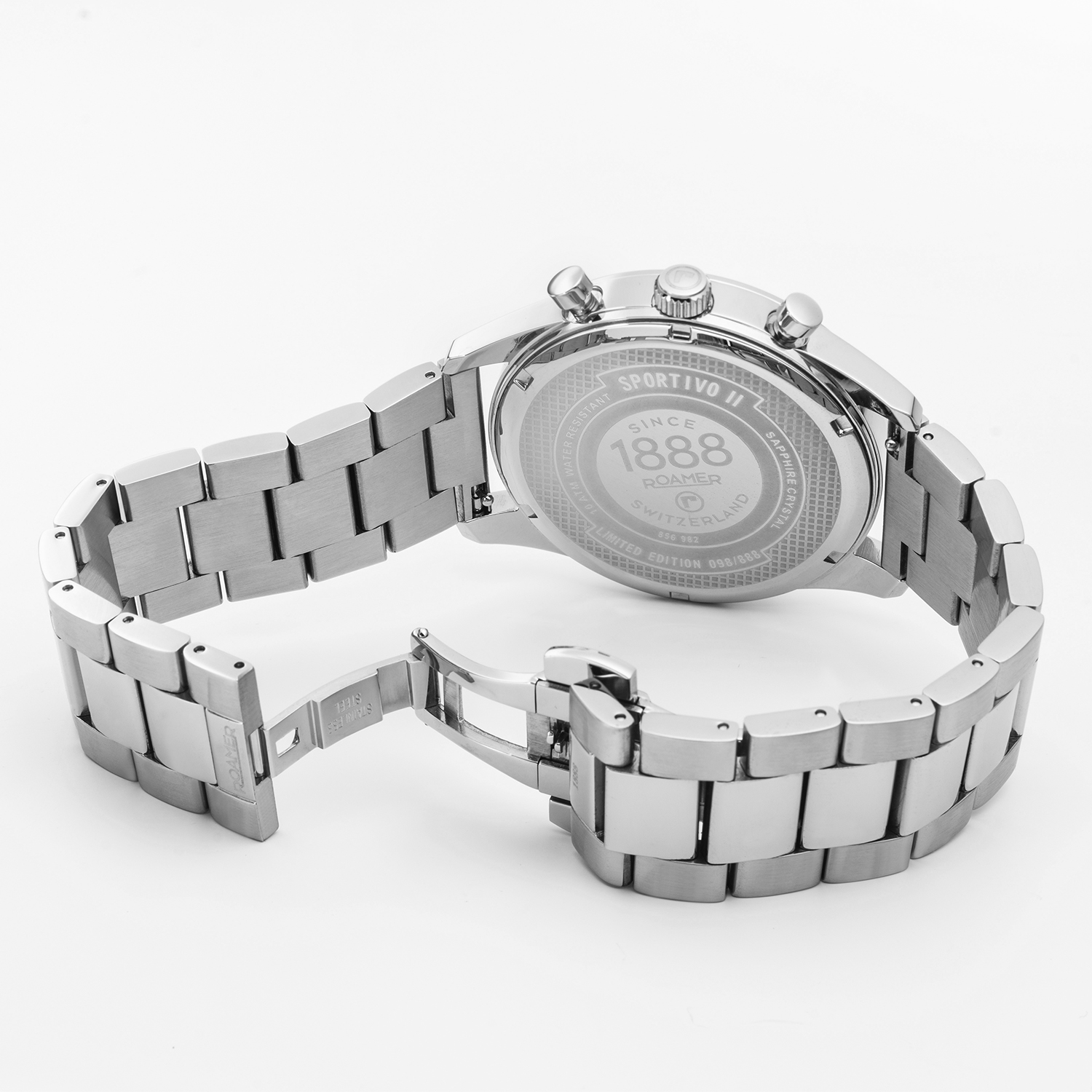 Roamer 856982 41 75 50 męski zegarek Sportivo bransoleta - miniatura 4
