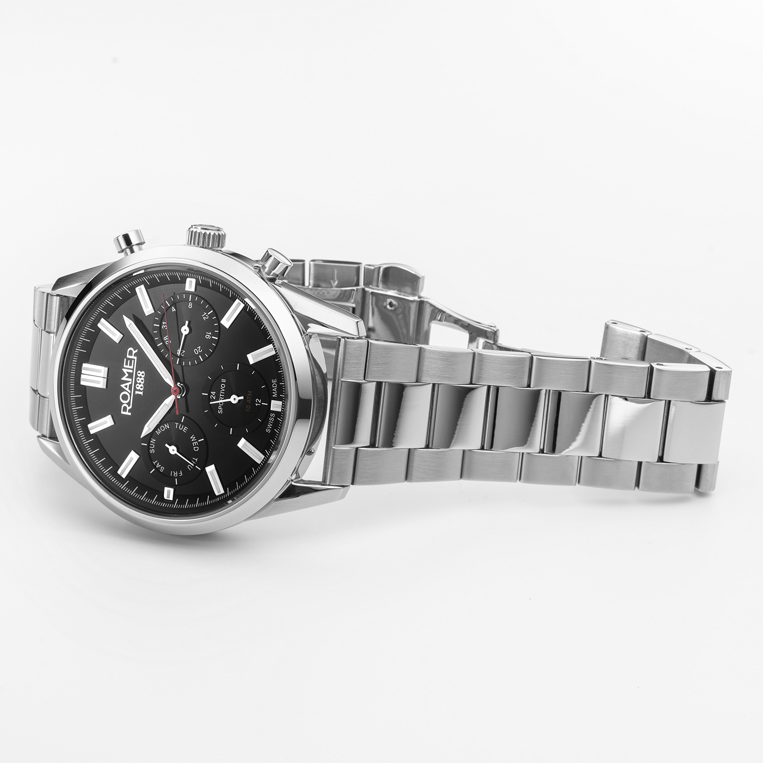 Roamer 856982 41 85 50 zegarek męski Sportivo - miniatura 3
