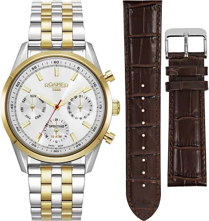 Roamer 856982 47 15 70 Sportivo Sportivo Box Set limited Edition - zdjęcie 1