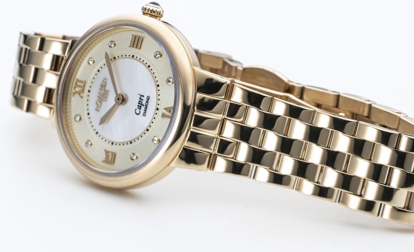 Roamer 859845 48 29 50 damski zegarek Capri Diamond bransoleta - miniatura 2