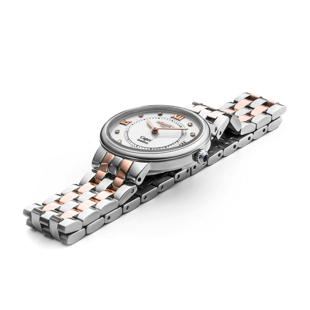 Roamer 859845 49 29 50 damski zegarek Capri Diamond bransoleta - miniatura 2