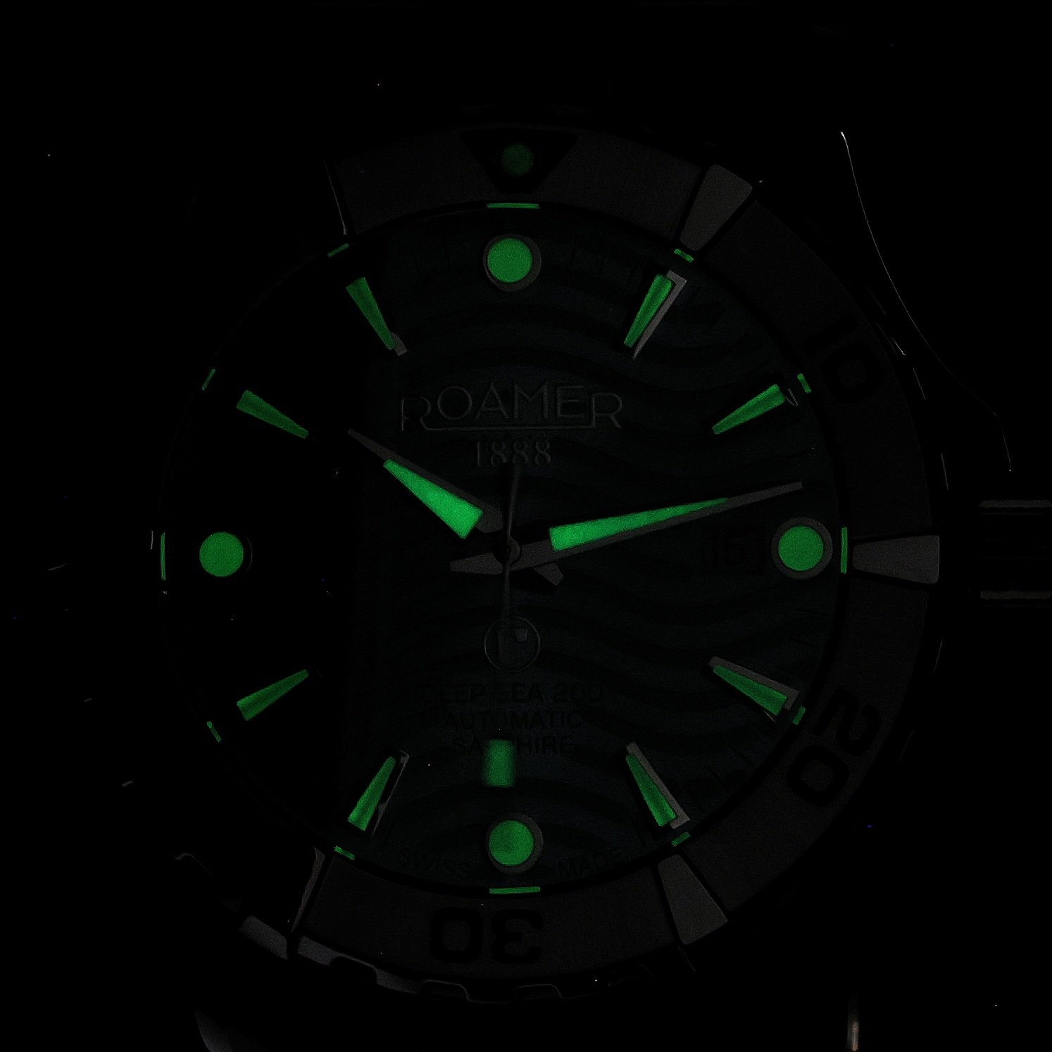 Roamer 860983 41 05 70 Deep Sea Deep Sea 200 Automatic zegarek męski szafirowe - miniatura 5