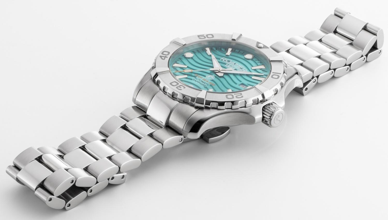 Roamer 860983 41 05 70 męski zegarek Deep Sea bransoleta - miniatura 7