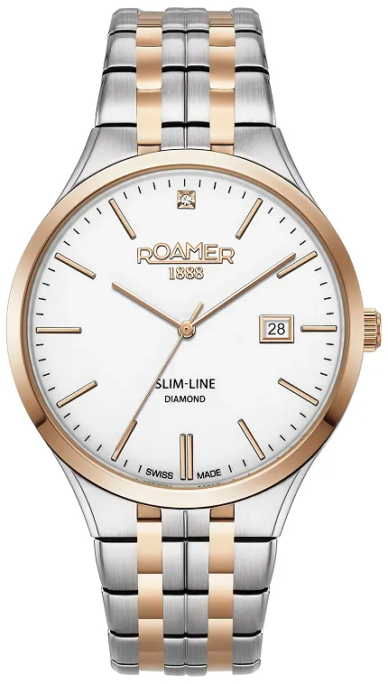 Roamer 864833 49 25 50 Slim-Line Diamond - zdjęcie 1
