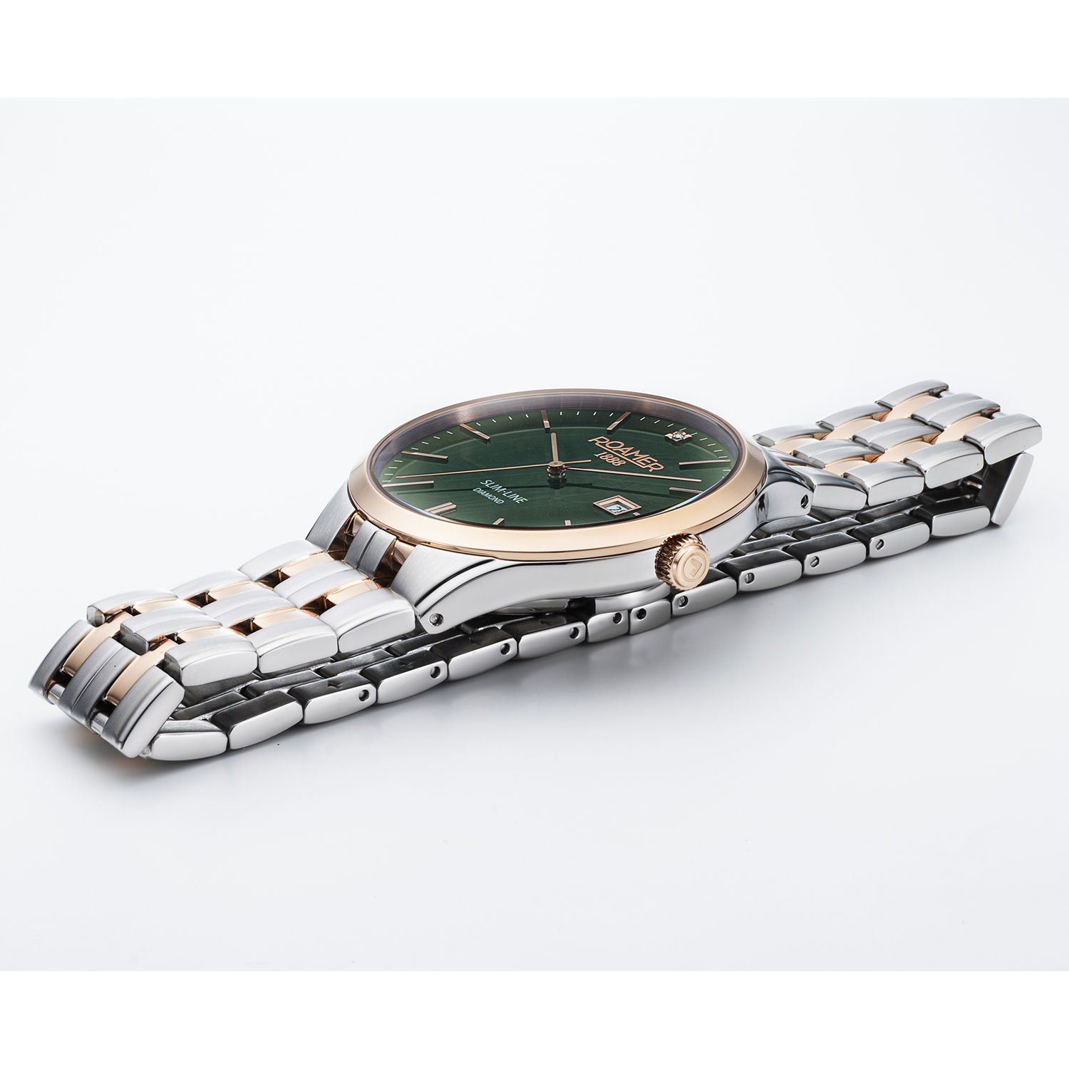 Roamer 864833 49 75 50 zegarek męski Slim-Line Diamond - miniatura 2