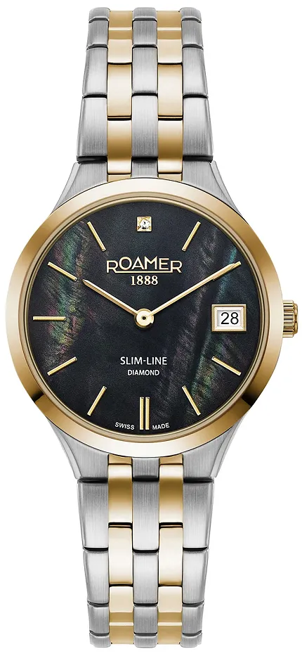 Roamer 864857 47 80 50 Slim-Line Diamond - zdjęcie 1