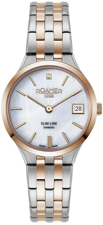 Roamer 864857 49 20 50 Slim-Line Diamond - zdjęcie 1
