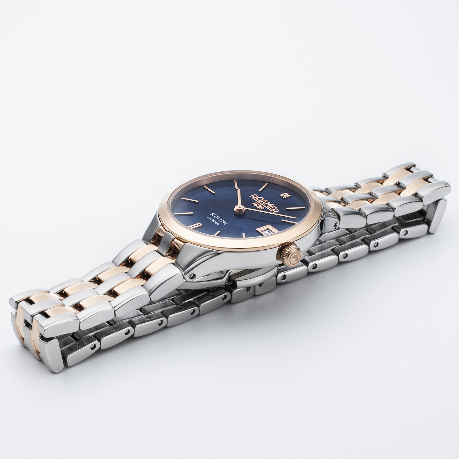 Roamer 864857 49 40 50 zegarek damski Slim-Line Diamond - miniatura 2