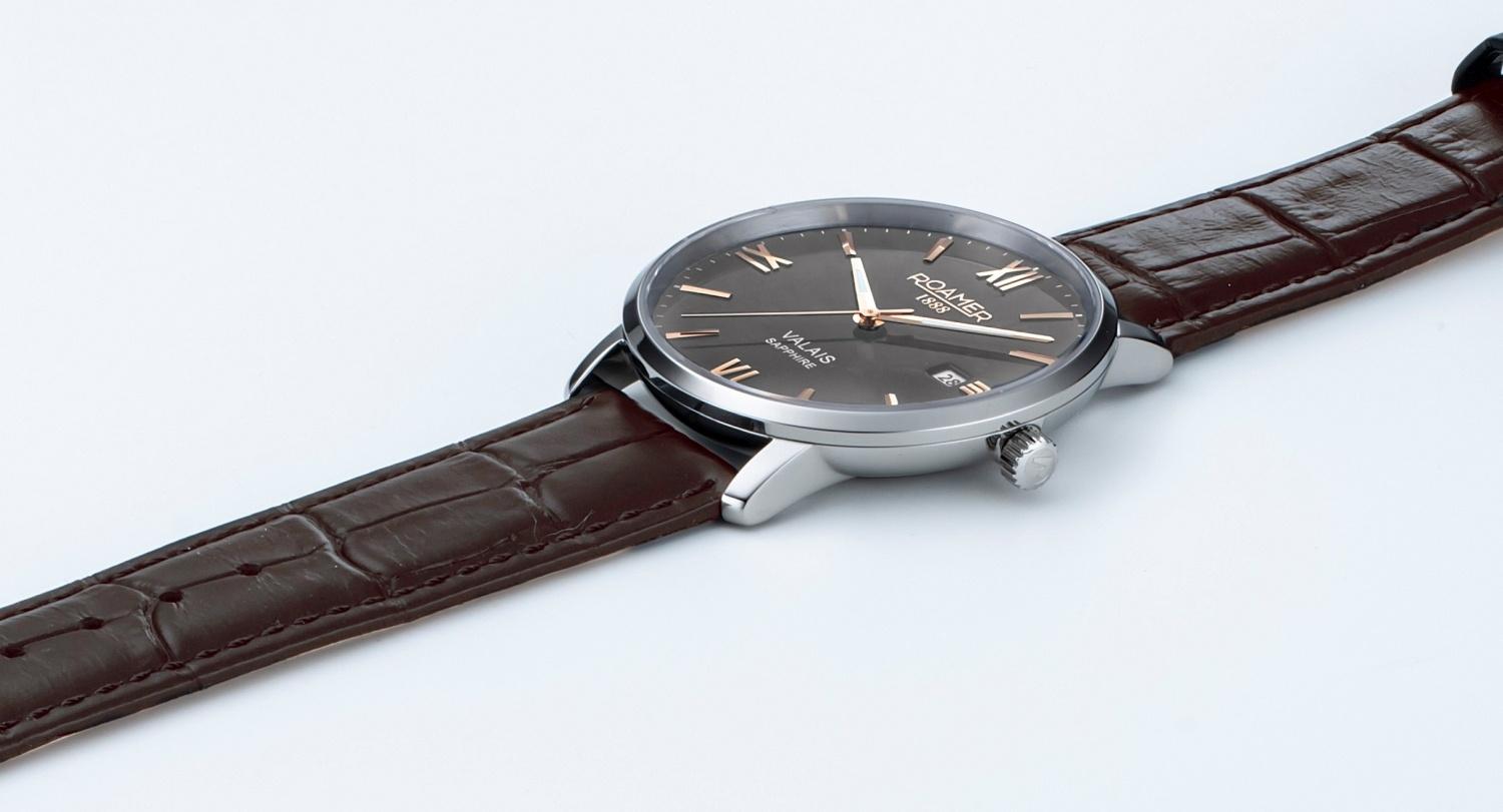 Roamer 958833 41 53 05 zegarek męski Valais - miniatura 2