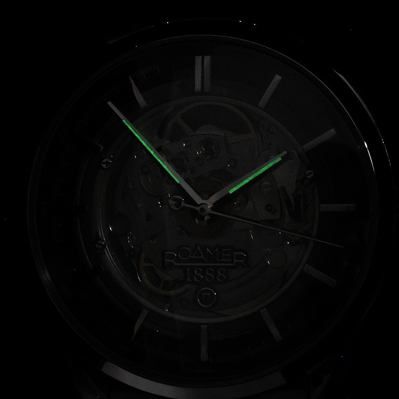 Roamer 965985 41 45 20 Pro Pro Auto zegarek męski elegancki szafirowe - miniatura 5