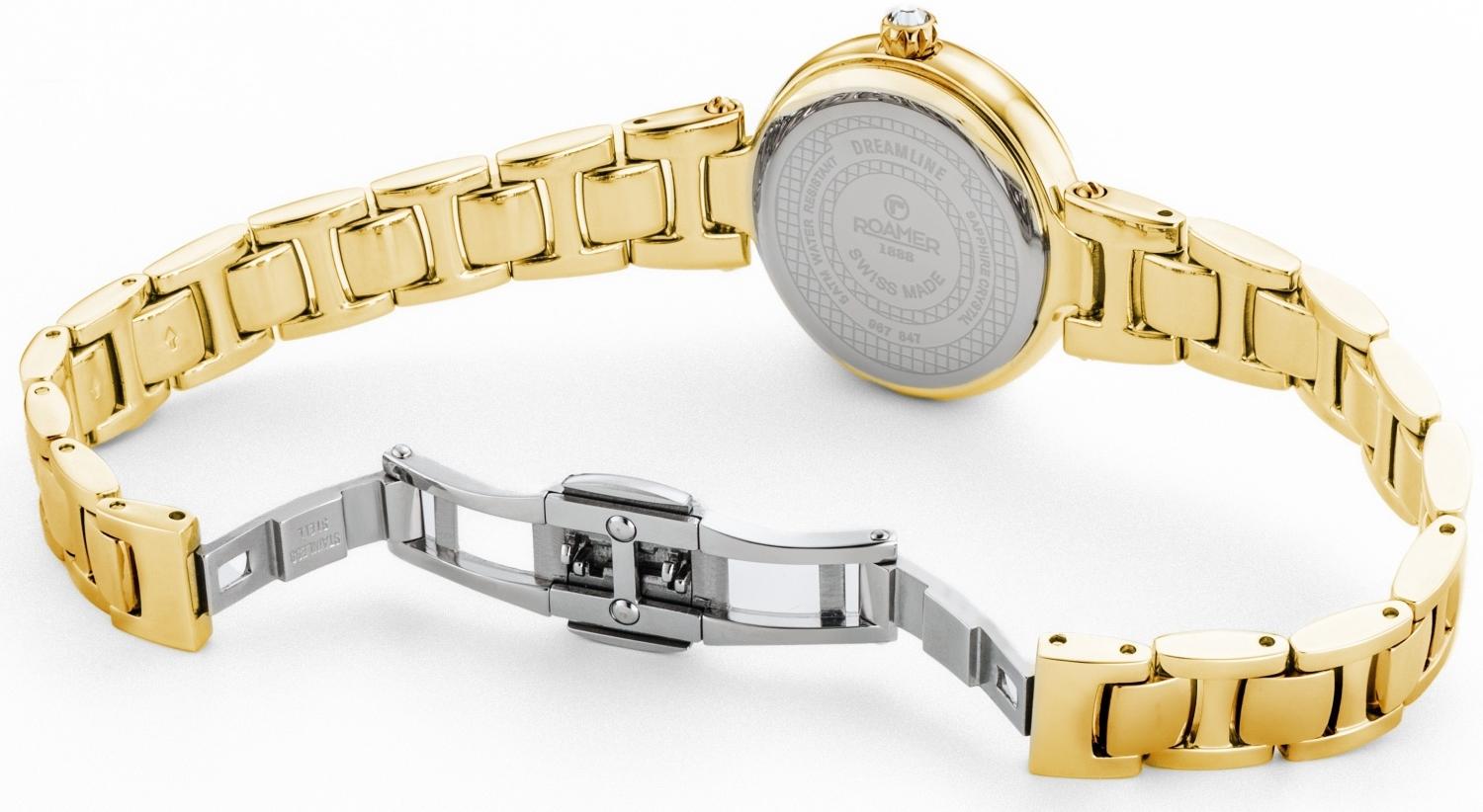 Roamer 967847 48 30 50 Dreamline Diamonds zegarek elegancki Dreamline