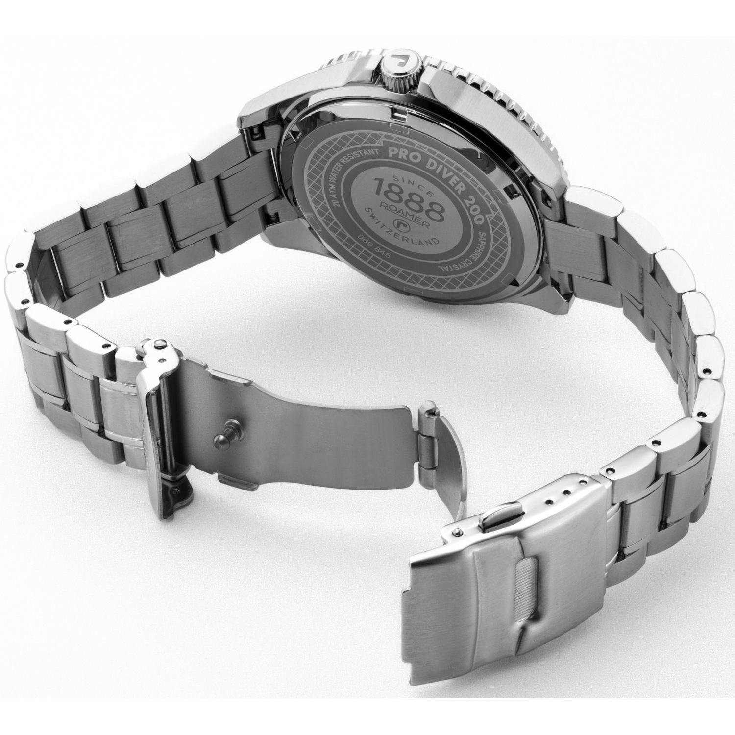 Roamer 969845 41 15 20 Pro Diver 200 zegarek klasyczny Pro - miniatura 4