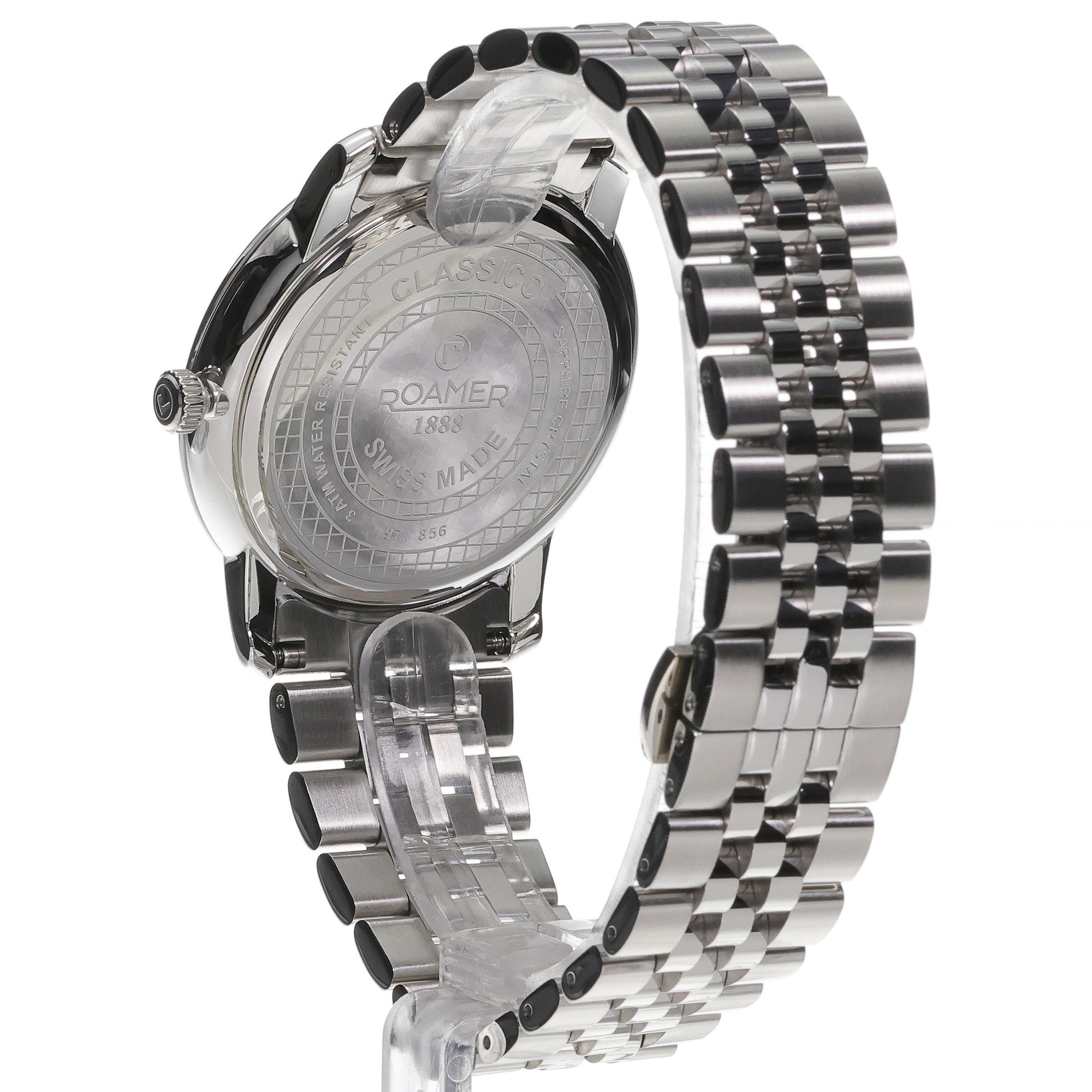 Roamer 971856 41 45 50 męski zegarek Classic Line bransoleta