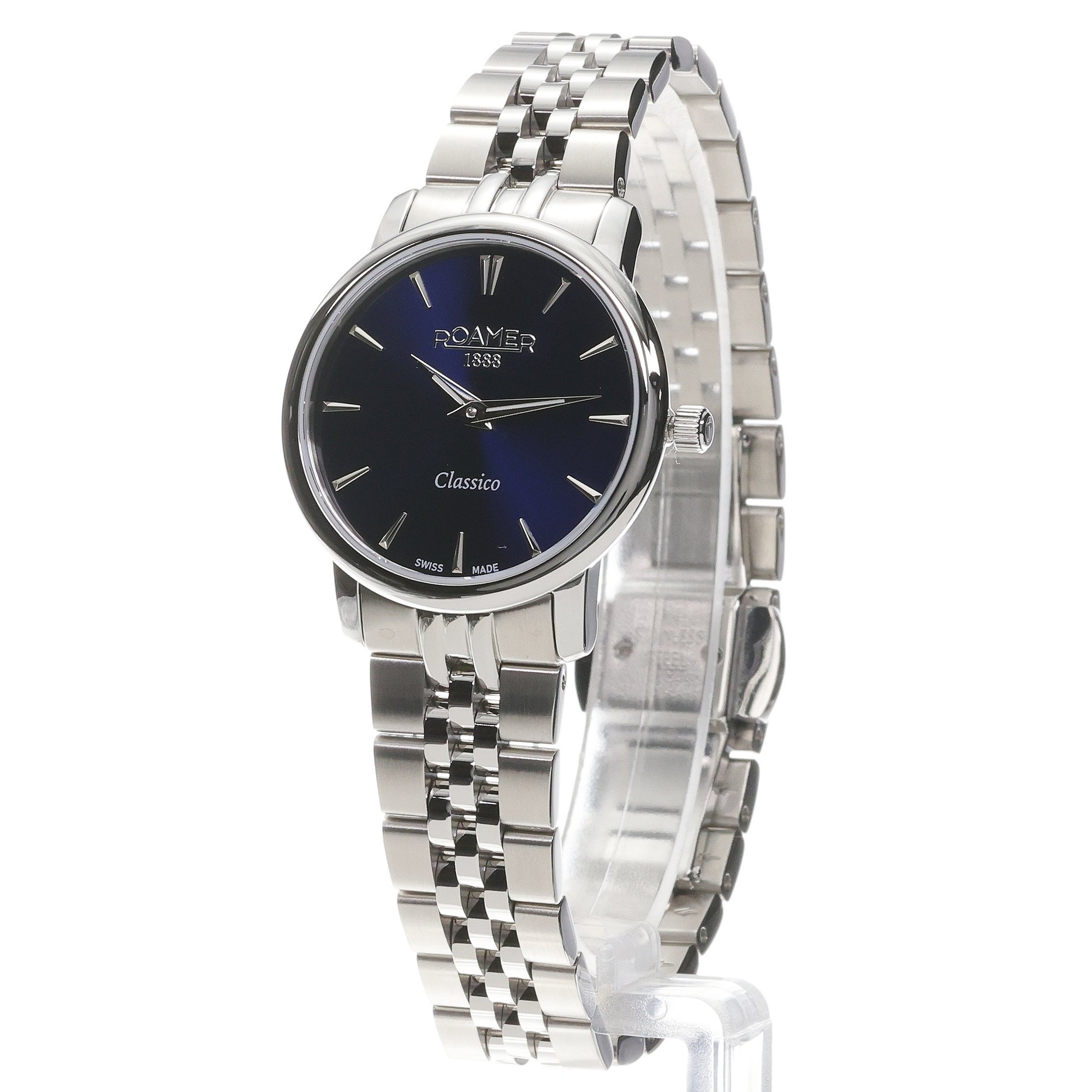 Roamer 971857 41 45 50 Classic Line Classico Ladies zegarek damski klasyczny szafirowe