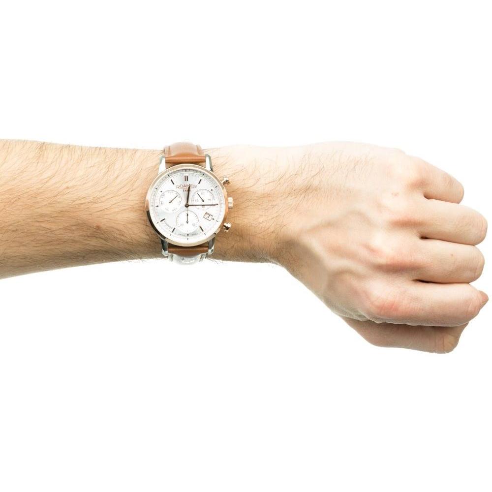 Roamer 975819 49 15 09 zegarek męski Vanguard pasek - miniatura 6