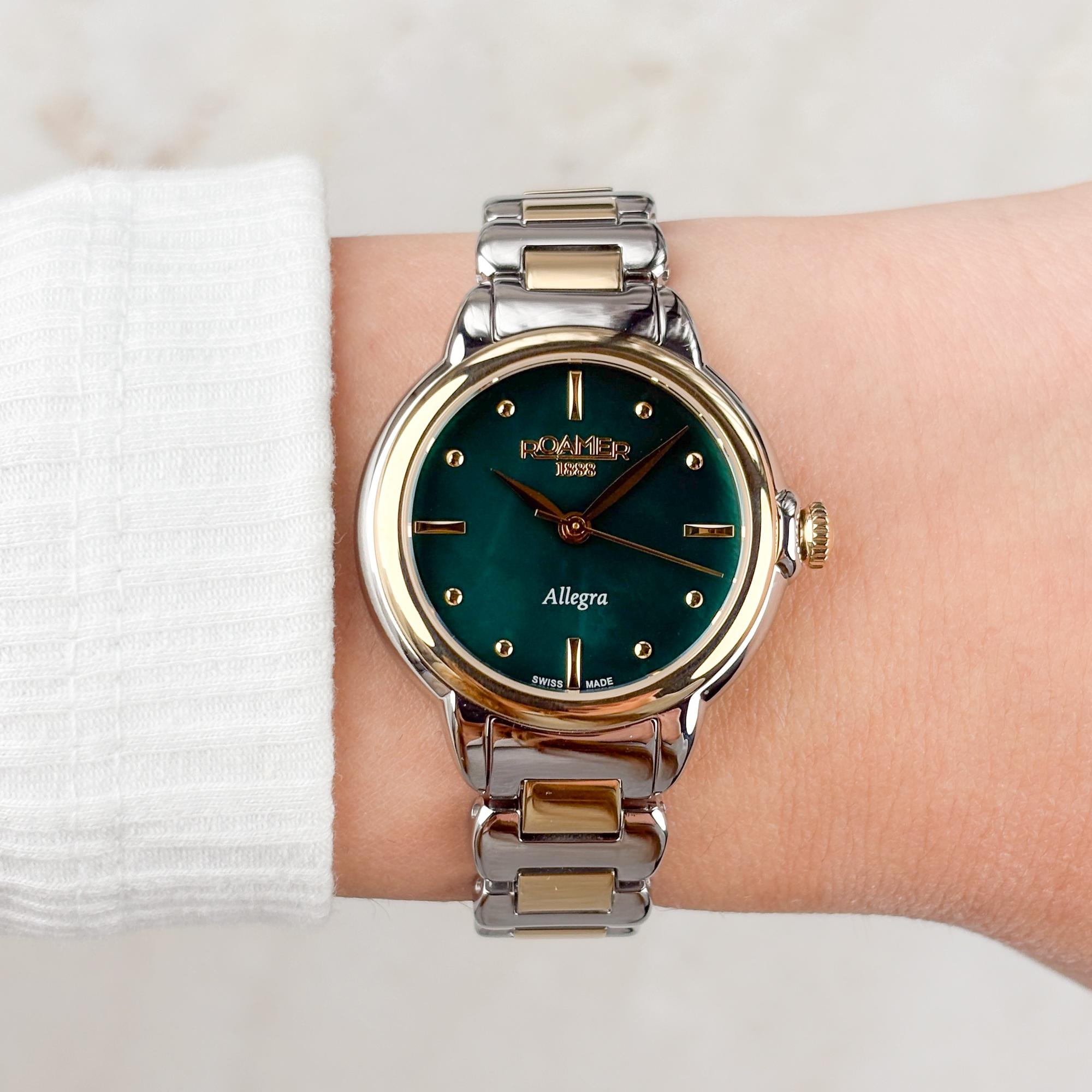 Roamer 977847 47 70 20 Roamer ALLEGRA Roamer klasyczny zegarek złoty - miniatura 9