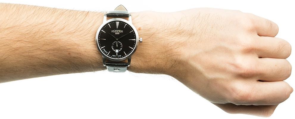 Roamer 980812 41 55 09 męski zegarek Vanguard pasek - miniatura 3